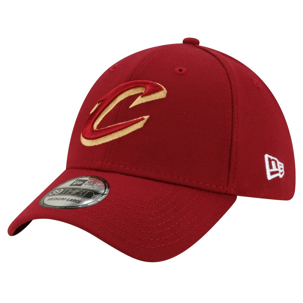 Cleveland Cavaliers Logo 39THIRTY Flex Hat Wine - NBA