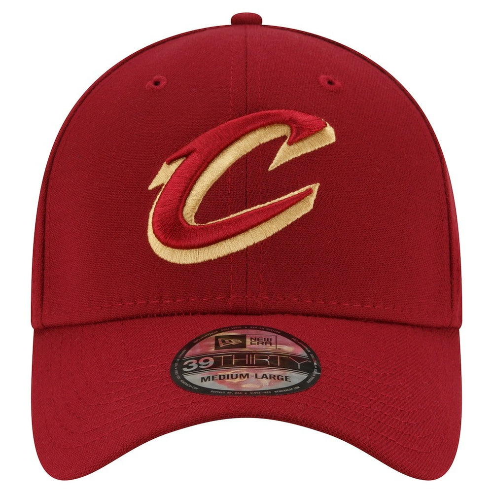 Cleveland Cavaliers Logo 39THIRTY Flex Hat Wine - NBA