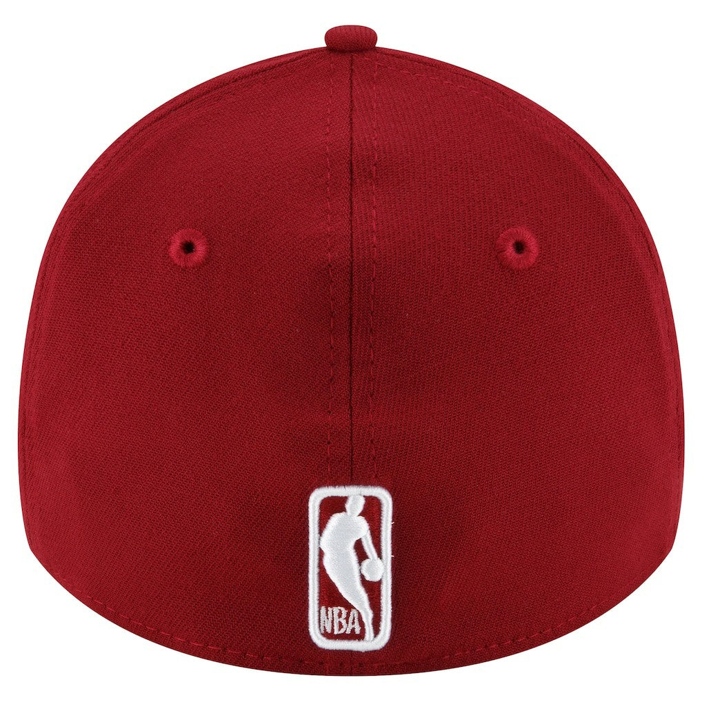 Cleveland Cavaliers Logo 39THIRTY Flex Hat Wine - NBA