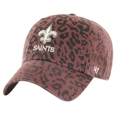 New Orleans Saints '47 Women's Tawny Clean Up Adjustable Hat Brown | 47 brand