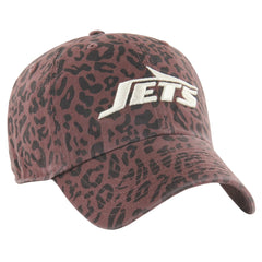 New York Jets '47 Women's Tawny Clean Up Adjustable Hat Brown | 47 brand