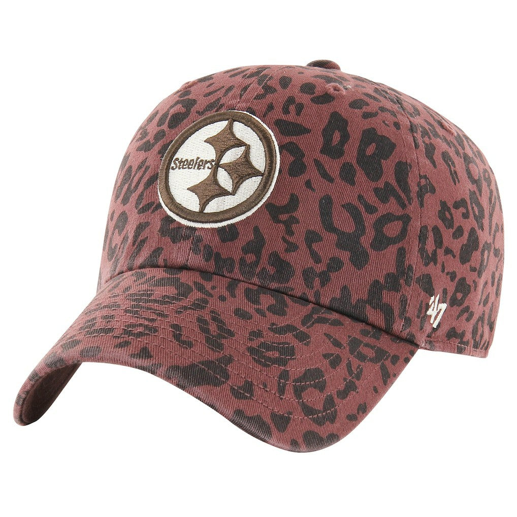Pittsburgh Steelers '47 Women's Tawny Clean Up Adjustable Hat Brown | 47 brand