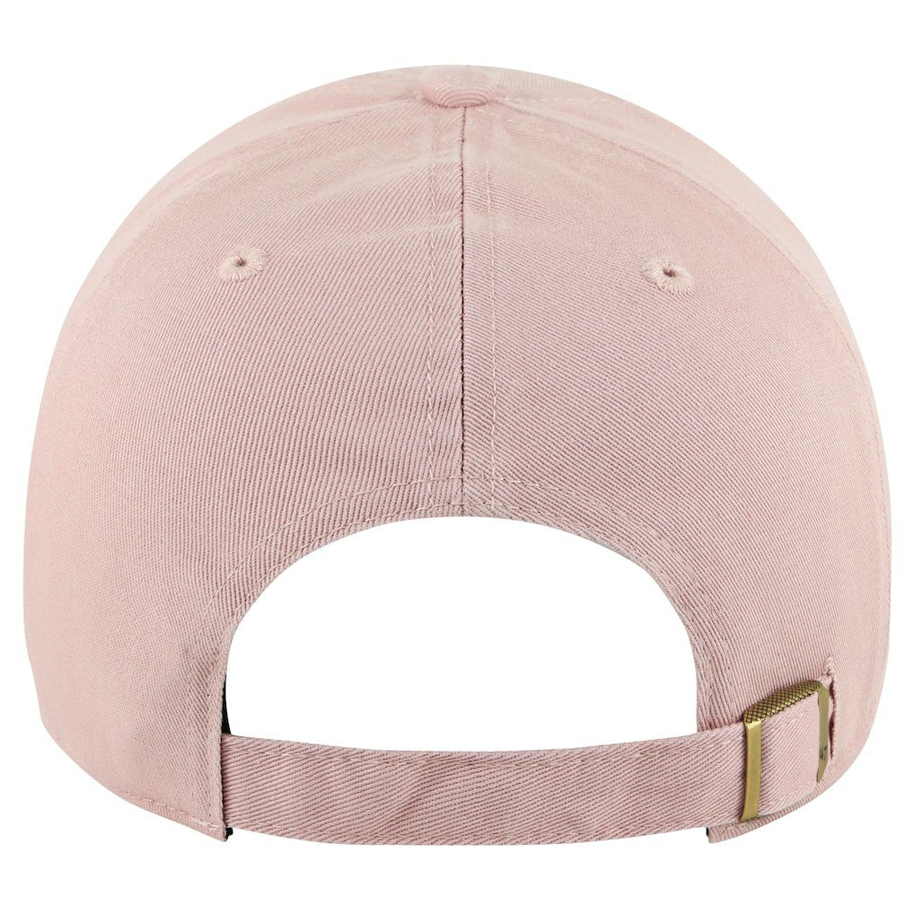 Miami Dolphins '47 Women's Ballpark Cheer Dusty Rose Clean Up Adjustable Hat Pink | 47 brand