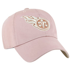 Tennessee Titans '47 Women's Ballpark Cheer Dusty Rose Clean Up Adjustable Hat Pink | 47 brand