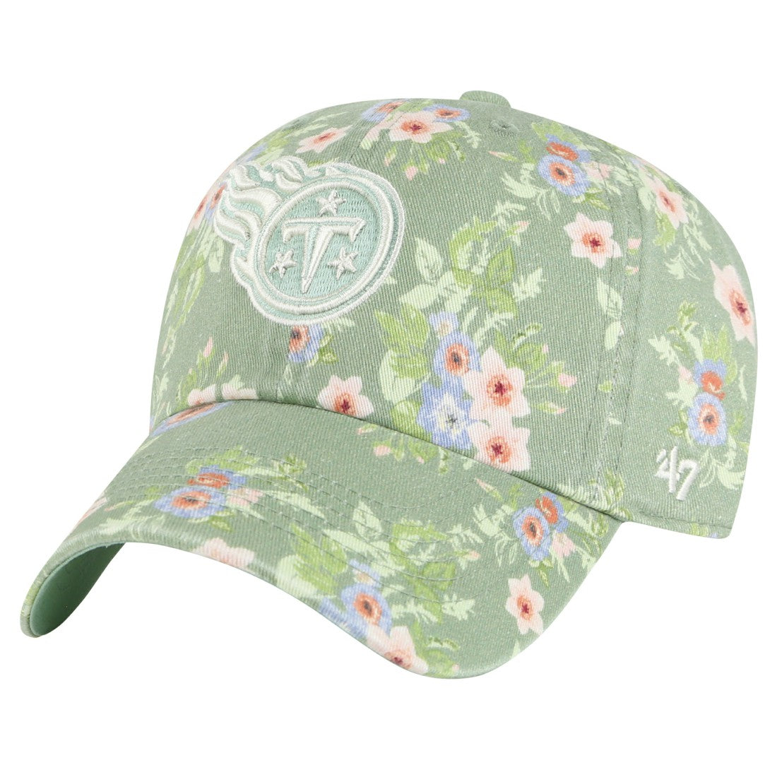 Tennessee Titans '47 Women's Meadow Garden Clean Up Adjustable Hat Green | 47 brand