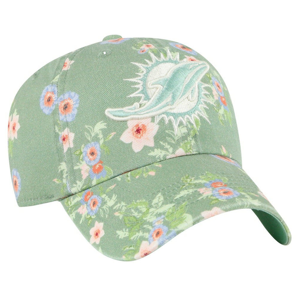 Miami Dolphins '47 Women's Meadow Garden Clean Up Adjustable Hat Green | 47 brand