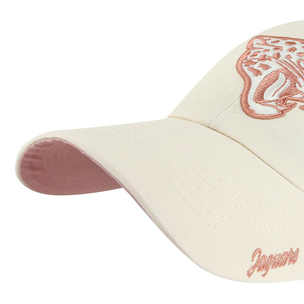 Jacksonville Jaguars '47 Women's Ballpark Cheer Clean Up Adjustable Hat Natural | 47 brand