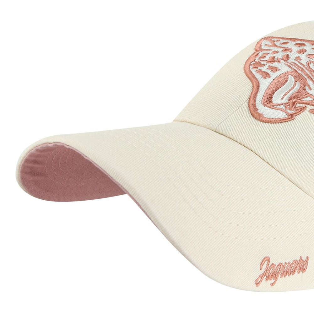 Jacksonville Jaguars '47 Women's Ballpark Cheer Clean Up Adjustable Hat Natural | 47 brand