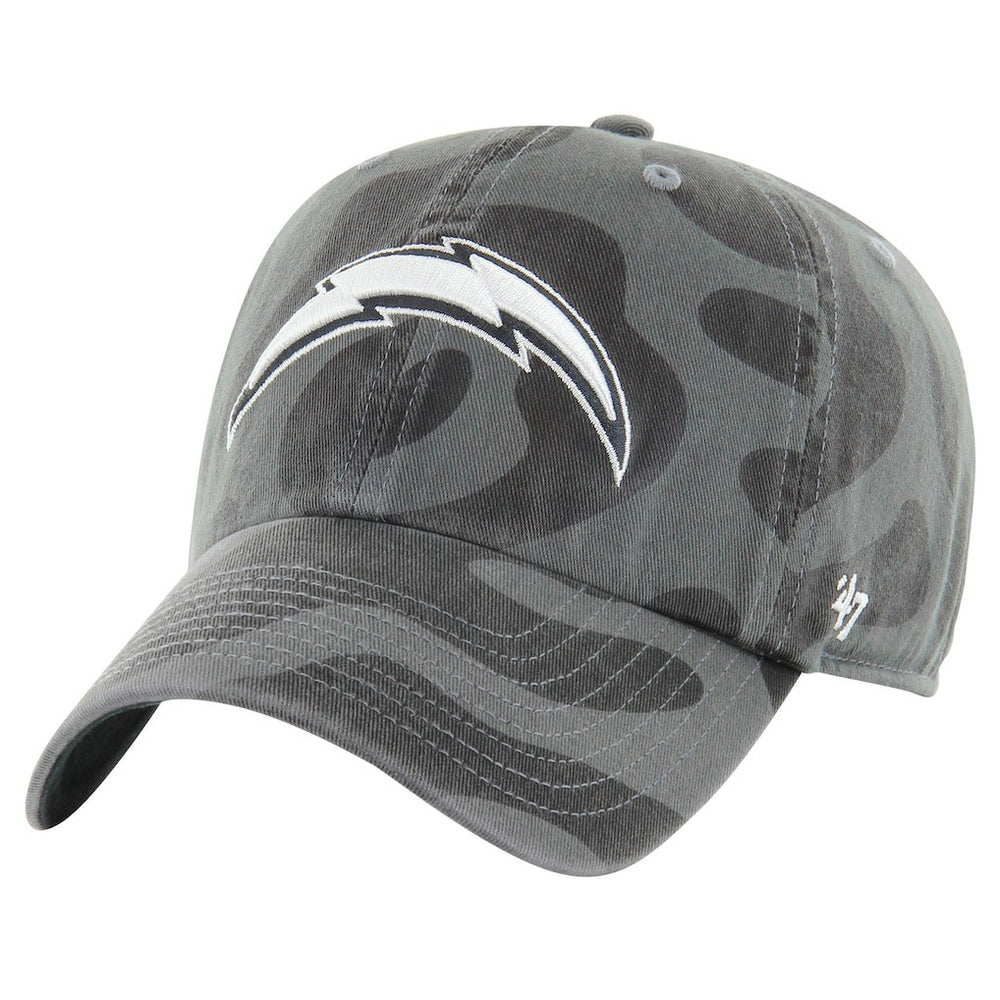 Los Angeles Chargers '47 Women's Freeform Clean Up Adjustable Hat Charcoal | 47 brand