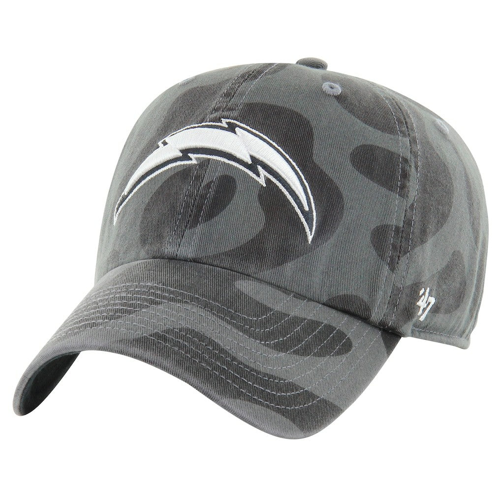 Los Angeles Chargers '47 Women's Freeform Clean Up Adjustable Hat Charcoal | 47 brand