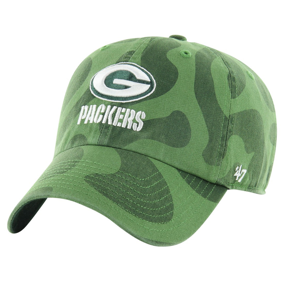 Green Bay Packers '47 Women's Freeform Clean Up Adjustable Hat Green | 47 brand