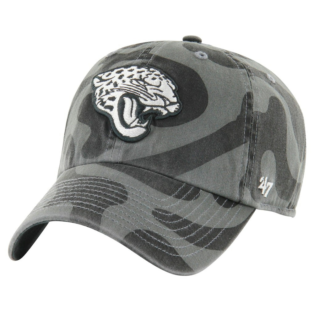 Jacksonville Jaguars '47 Women's Freeform Clean Up Adjustable Hat Charcoal | 47 brand