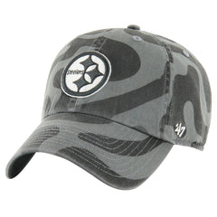 Pittsburgh Steelers '47 Women's Freeform Clean Up Adjustable Hat Charcoal | 47 brand