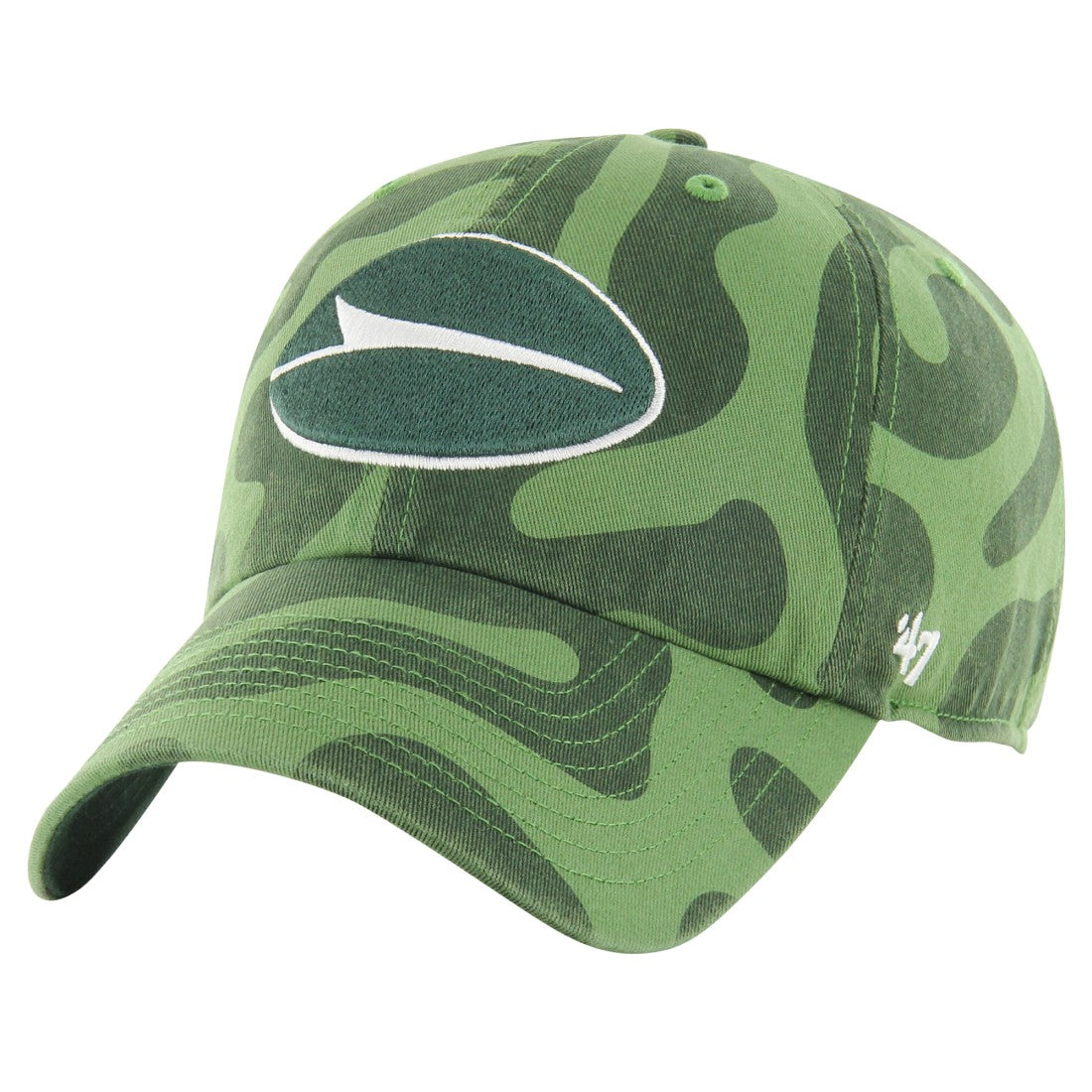 New York Jets '47 Women's Freeform Clean Up Adjustable Hat Green | 47 brand