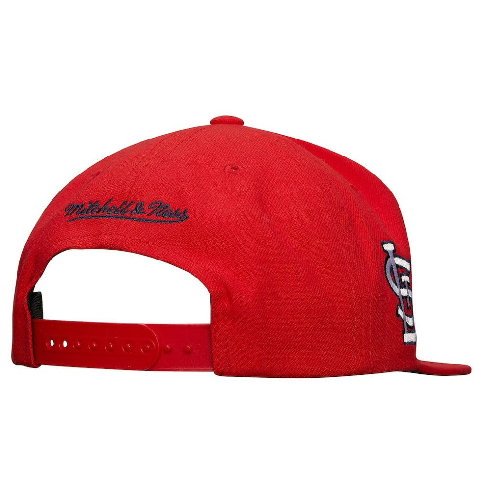 St. Louis Cardinals Mitchell & Ness Team Tagged Snapback Hat - MLB