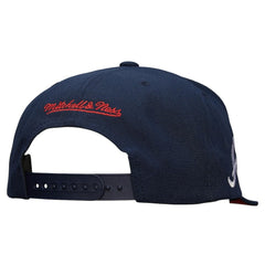 Atlanta Braves Mitchell & Ness Team Tagged Snapback Hat - MLB