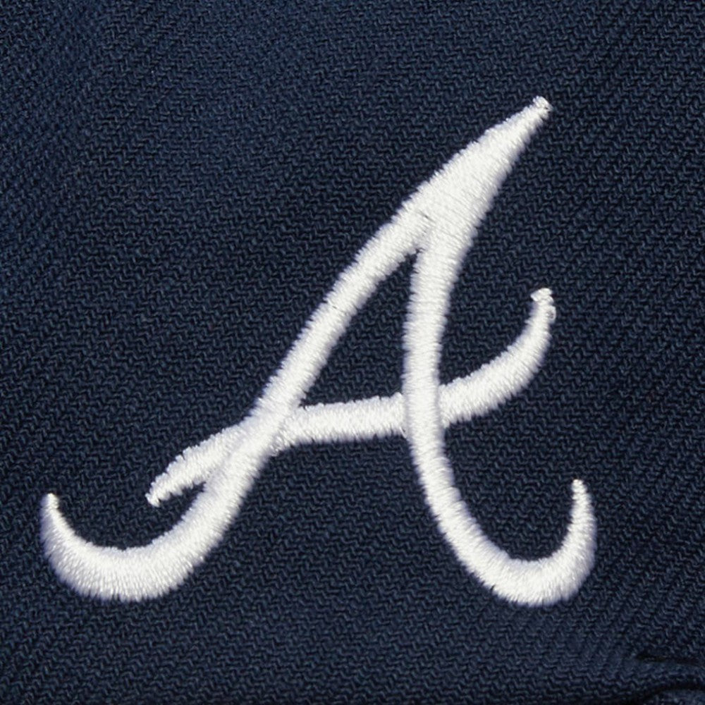 Atlanta Braves Mitchell & Ness Team Tagged Snapback Hat - MLB