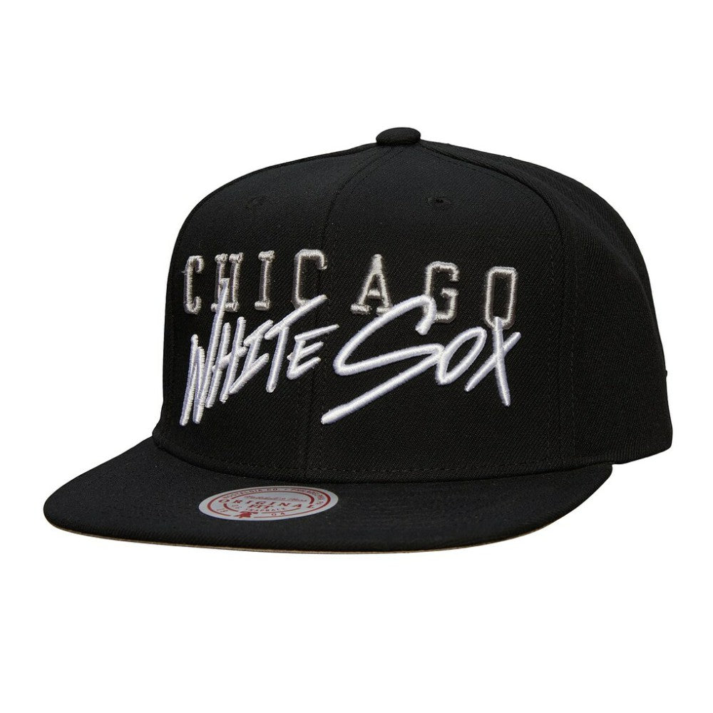 Chicago White Sox Mitchell & Ness Team Tagged Snapback Hat - MLB