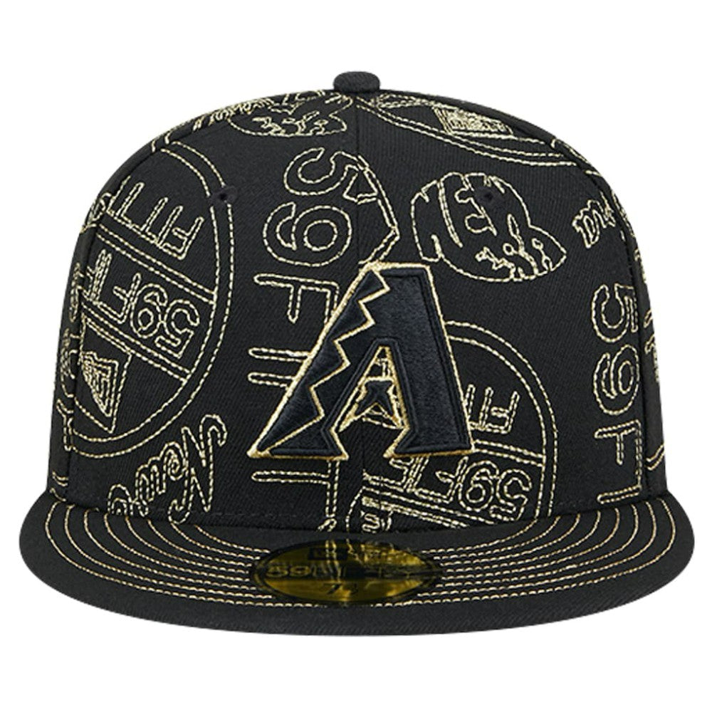 Arizona Diamondbacks New Era 59FIFTY Day Allover Fitted Hat - MLB
