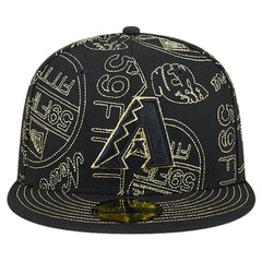 Arizona Diamondbacks New Era 59FIFTY Day Allover Fitted Hat - MLB