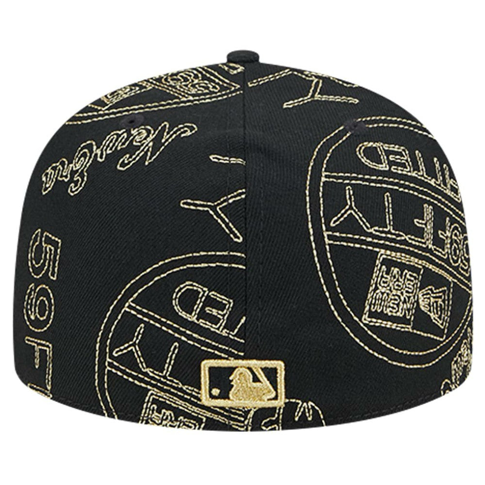 Chicago Cubs New Era 59FIFTY Day Allover Fitted Hat - MLB