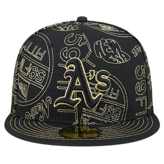 Athletics New Era 59FIFTY Day Allover Fitted Hat - MLB