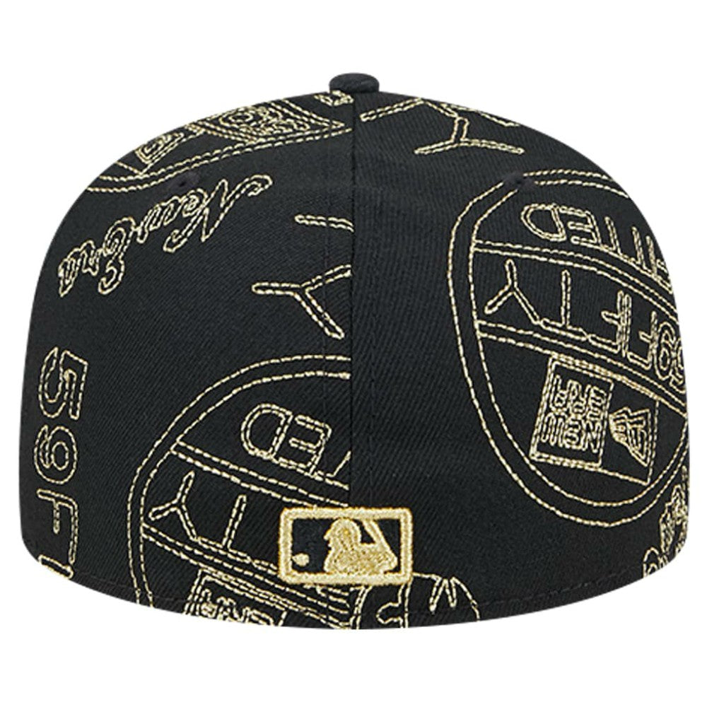 Detroit Tigers New Era 59FIFTY Day Allover Fitted Hat - MLB