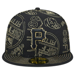 Pittsburgh Pirates New Era 59FIFTY Day Allover Fitted Hat - MLB