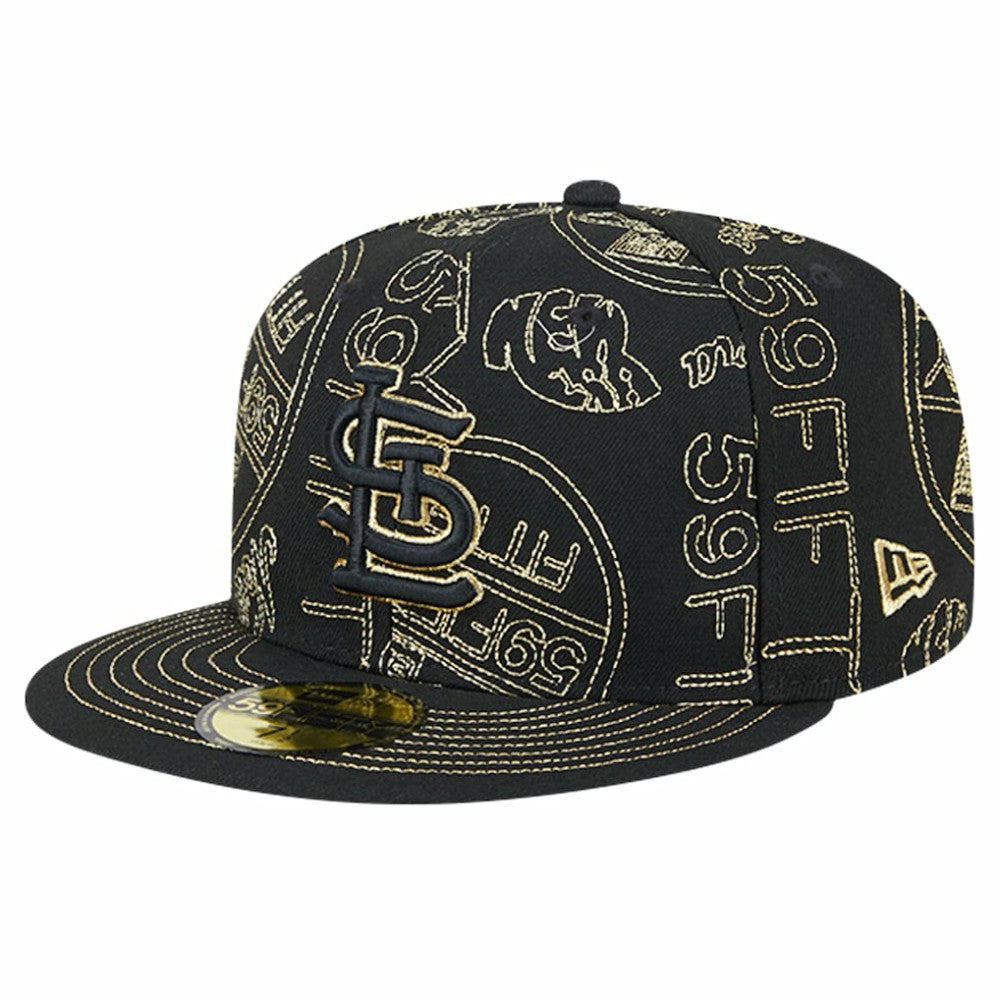 St. Louis Cardinals New Era 59FIFTY Day Allover Fitted Hat - MLB