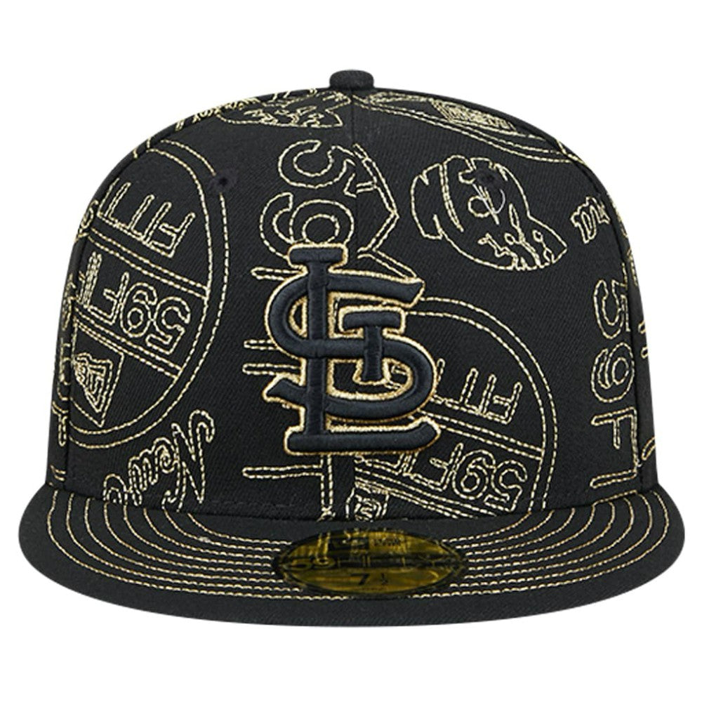 St. Louis Cardinals New Era 59FIFTY Day Allover Fitted Hat - MLB