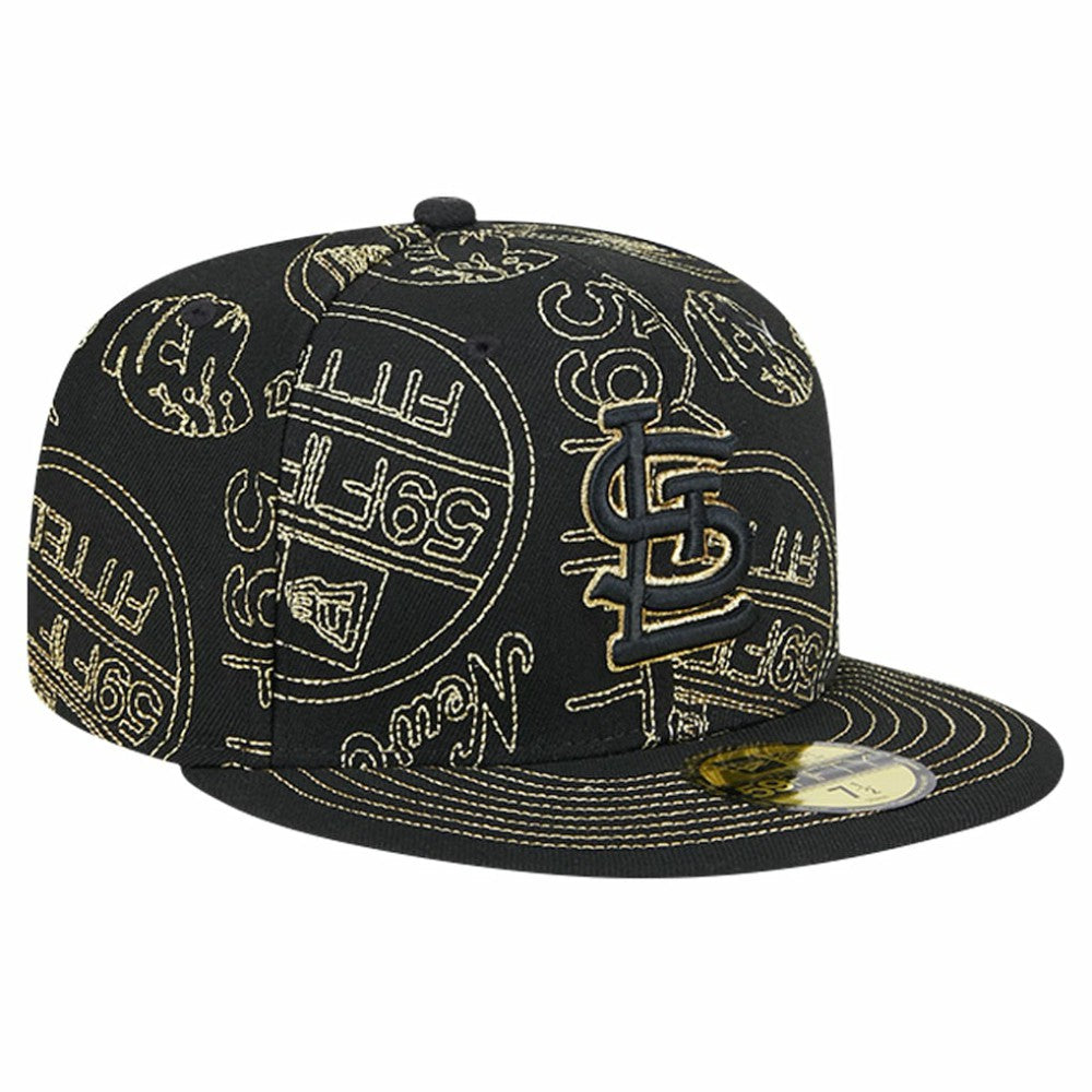 St. Louis Cardinals New Era 59FIFTY Day Allover Fitted Hat - MLB
