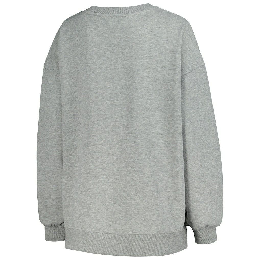 Cincinnati Bengals DKNY Sport Women's Penelope Pullover Sweatshirt Heather Charcoal | NFL