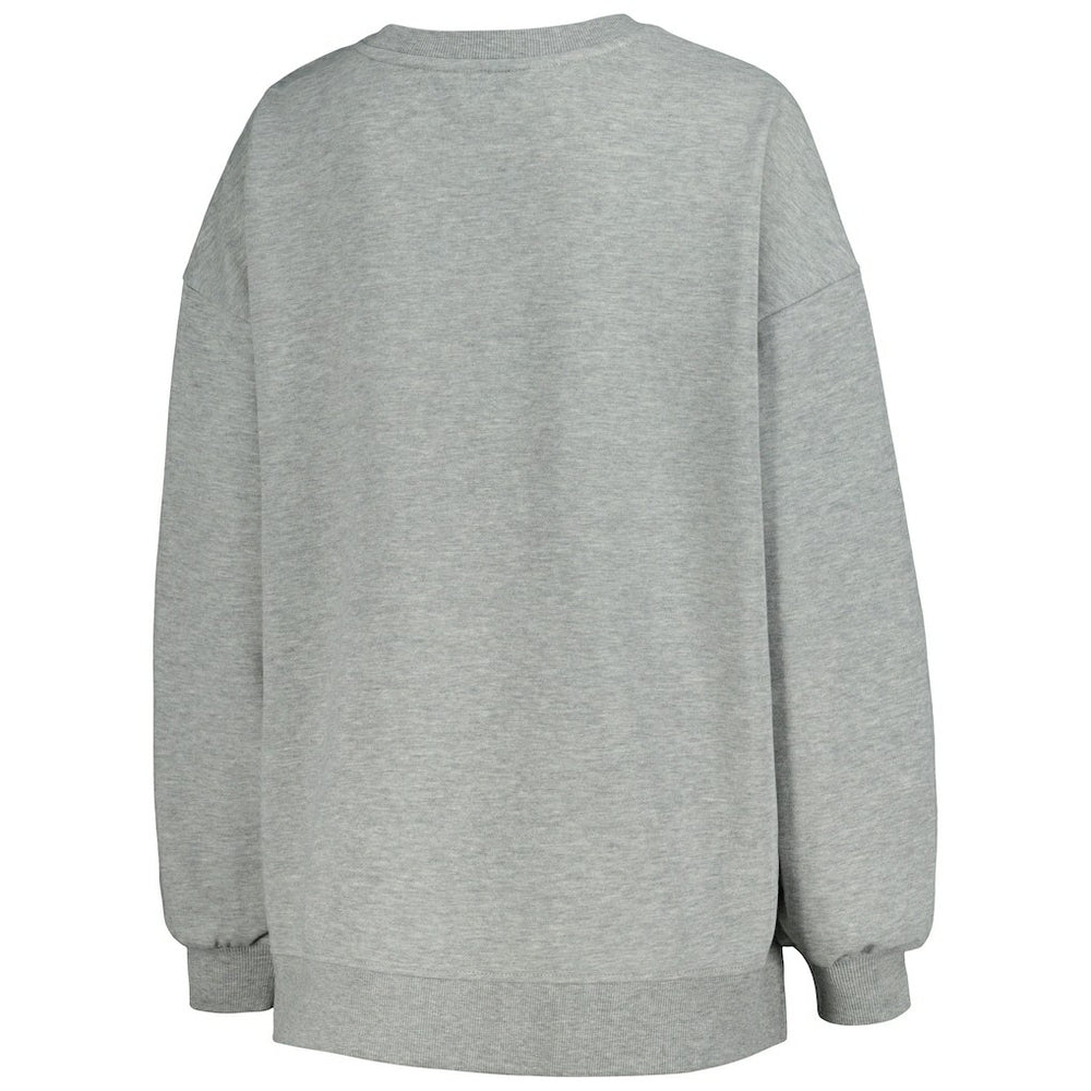Cincinnati Bengals DKNY Sport Women's Penelope Pullover Sweatshirt Heather Charcoal | NFL