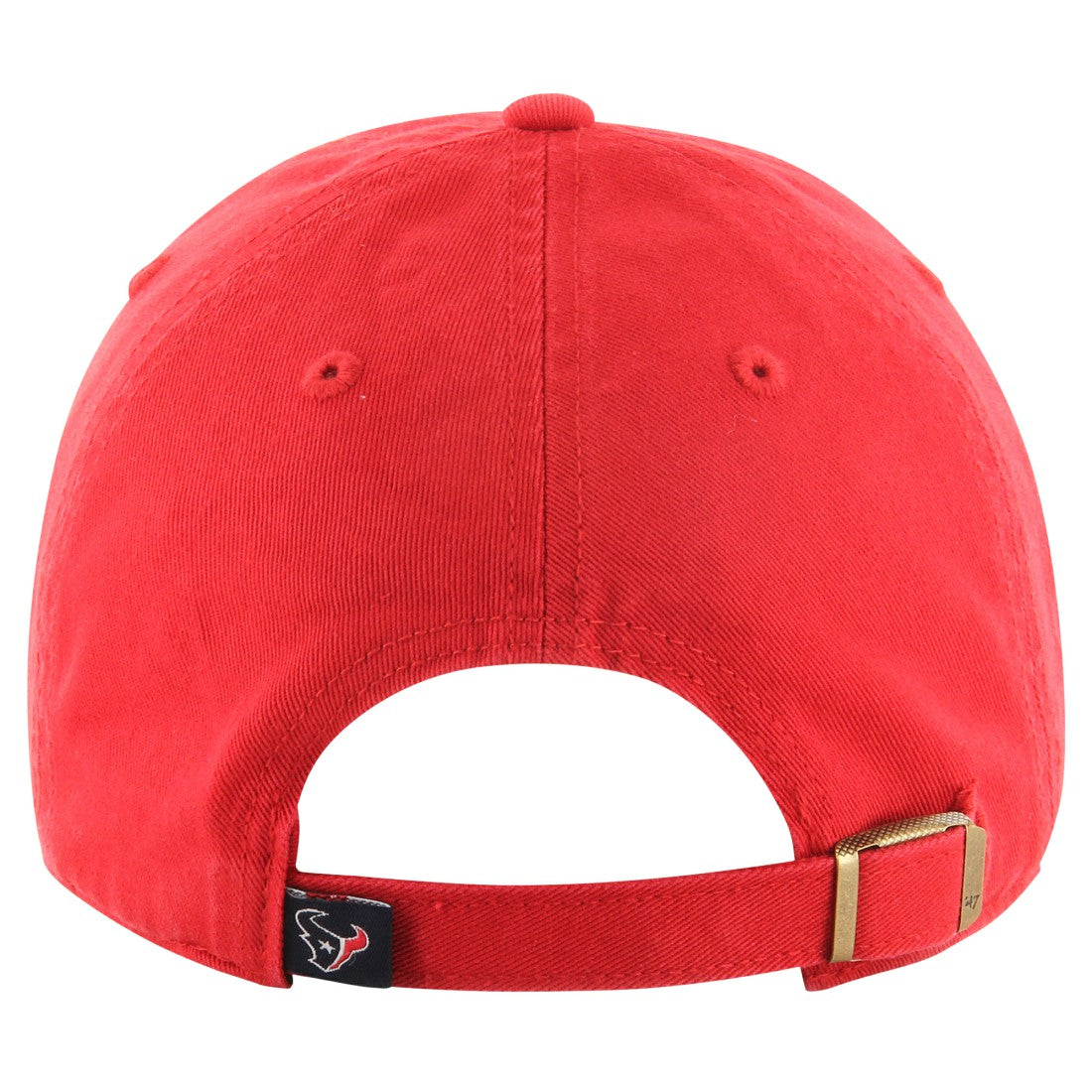 Houston Texans '47 Secondary Clean Up Adjustable Hat Red | 47 brand
