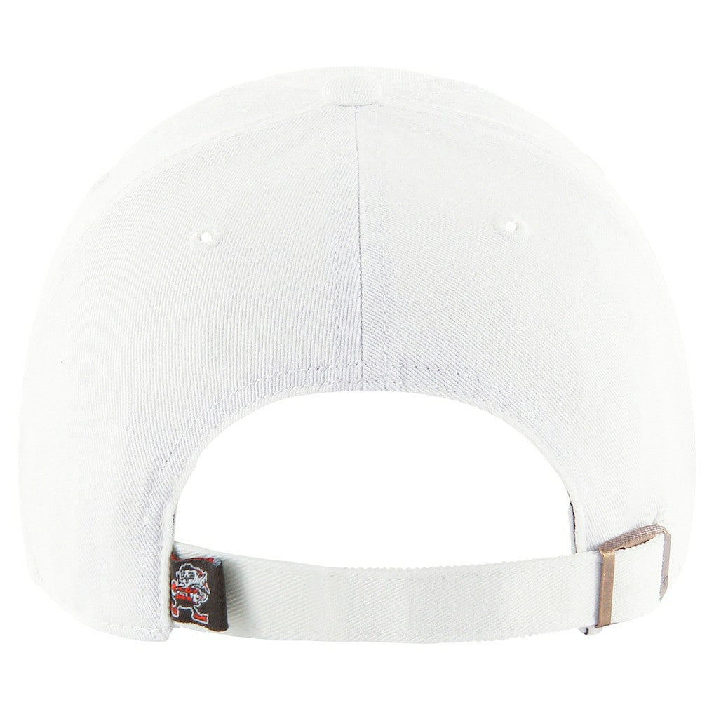 Cleveland Browns '47 Clean Up Adjustable Hat White | 47 brand