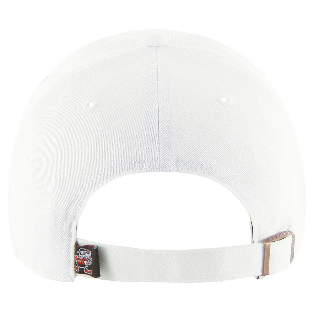 Cleveland Browns '47 Clean Up Adjustable Hat White | 47 brand