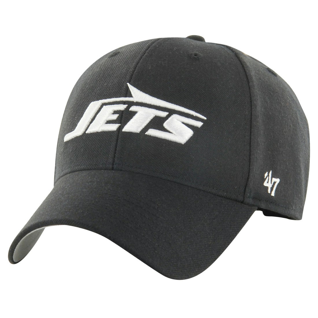 New York Jets '47 MVP Adjustable Hat Black | 47 brand