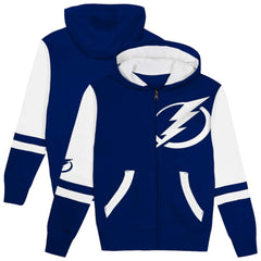 Tampa Bay Lightning Preschool Face Off Full-Zip Hoodie - Blue - NHL