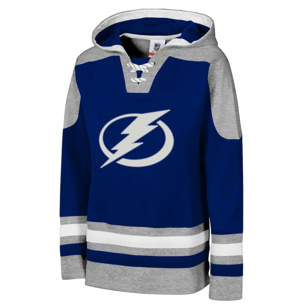 Tampa Bay Lightning Youth Ageless Must Have Home V-Neck Pullover Hoodie - Blue - NHL