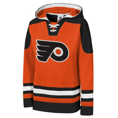 Philadelphia Flyers Youth Ageless Must Have Home V-Neck Pullover Hoodie - Orange - NHL