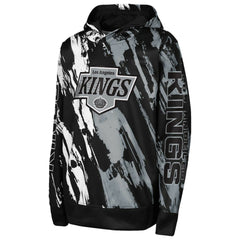 Los Angeles Kings Youth Master Snipe Pullover Hoodie - Black - NHL