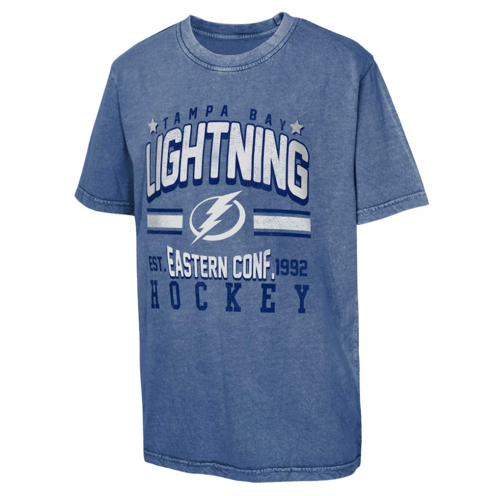 Tampa Bay Lightning Youth Sure Short T-Shirt - Blue - NHL