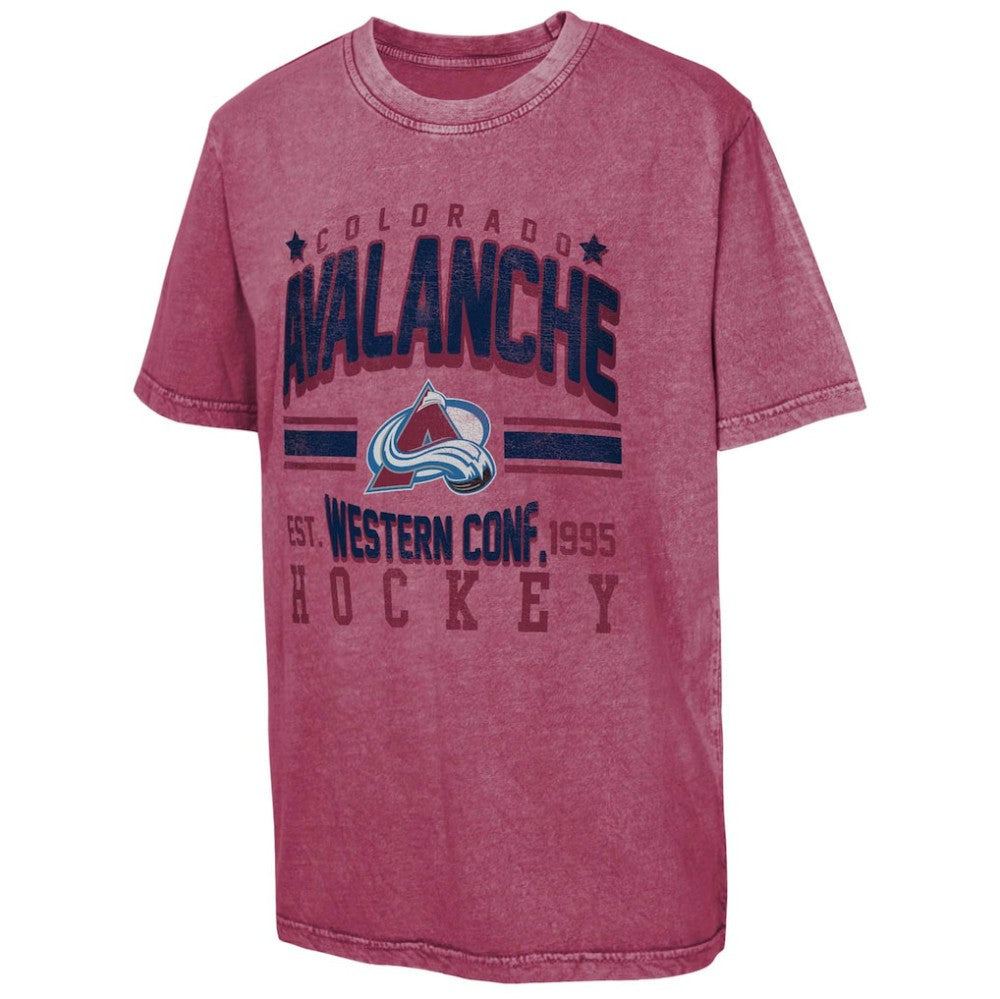 Colorado Avalanche Youth Sure Short T-Shirt - Burgundy - NHL