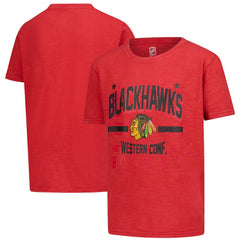 Chicago Blackhawks Youth Sure Short T-Shirt - Red - NHL