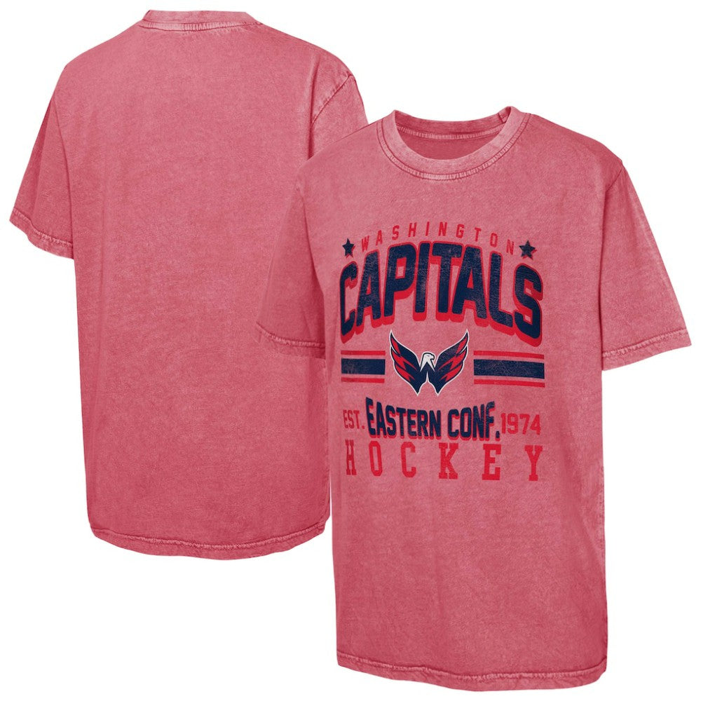 Washington Capitals Youth Sure Short T-Shirt - Red - NHL