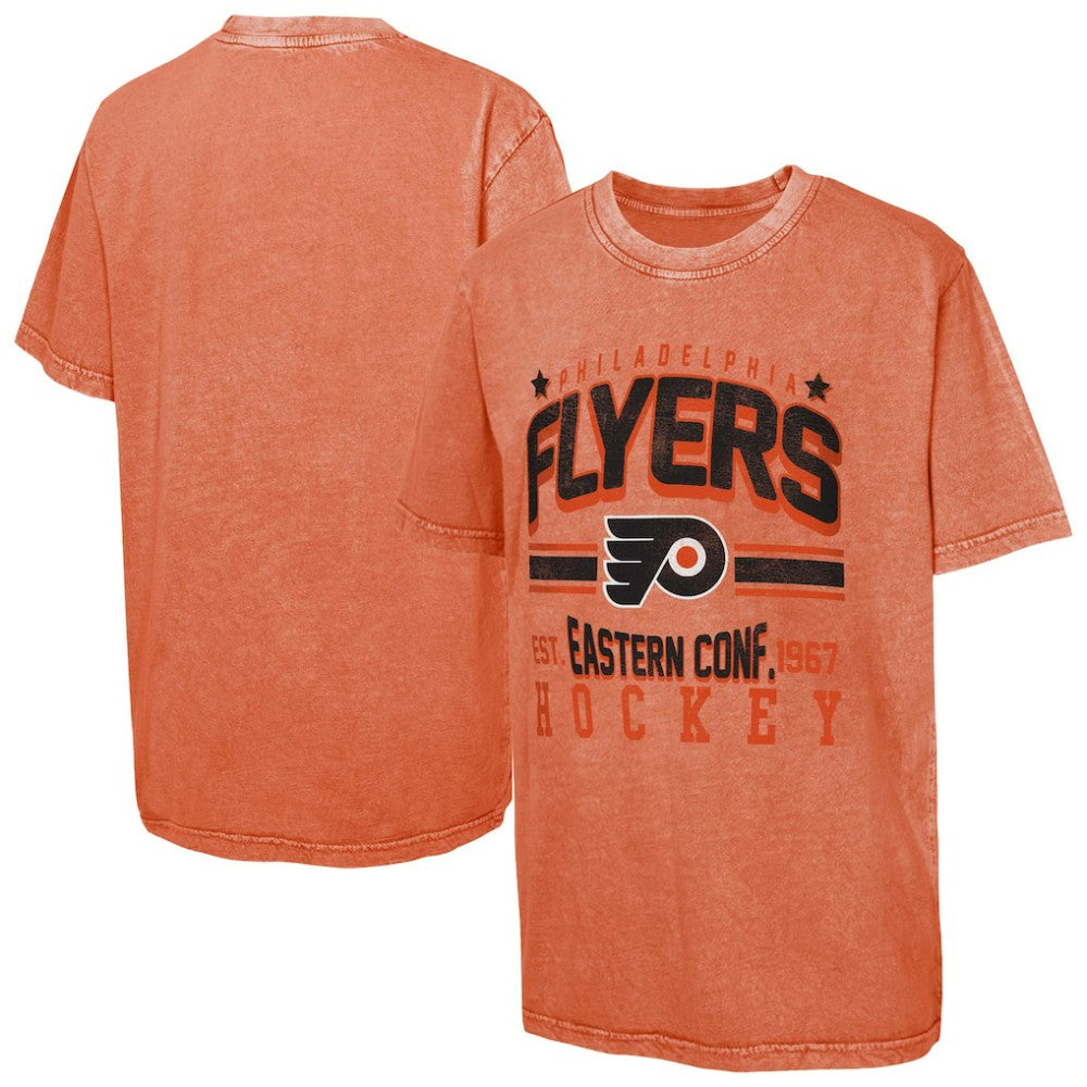 Philadelphia Flyers Youth Sure Short T-Shirt - Orange - NHL