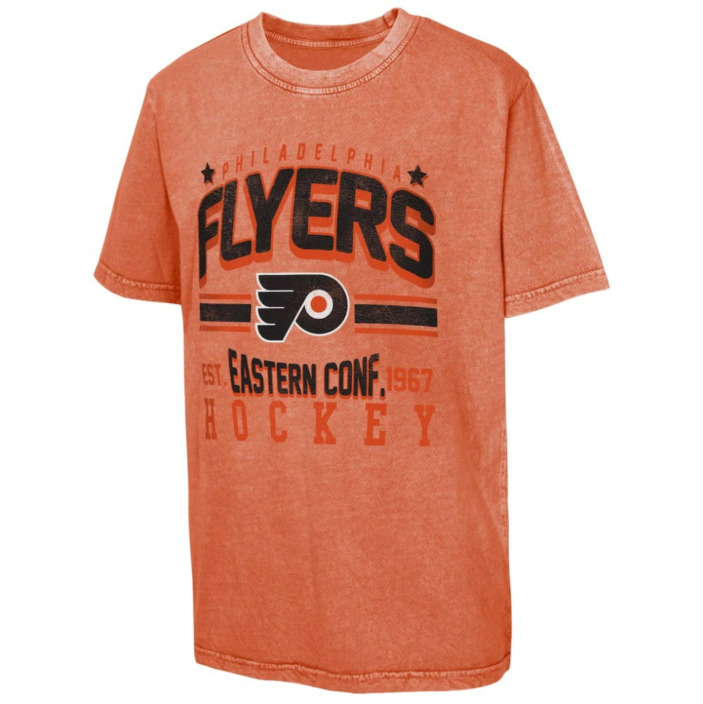 Philadelphia Flyers Youth Sure Short T-Shirt - Orange - NHL
