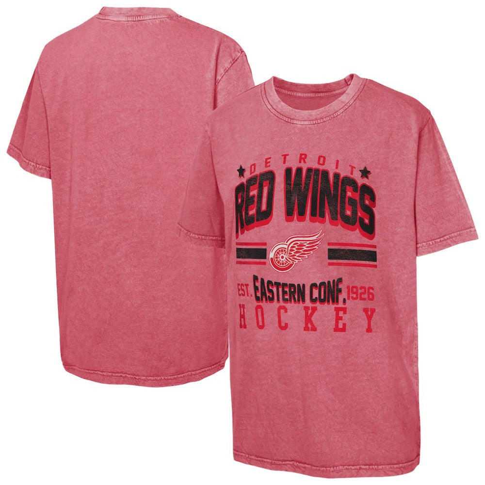 Detroit Red Wings Youth Sure Short T-Shirt - Red - NHL