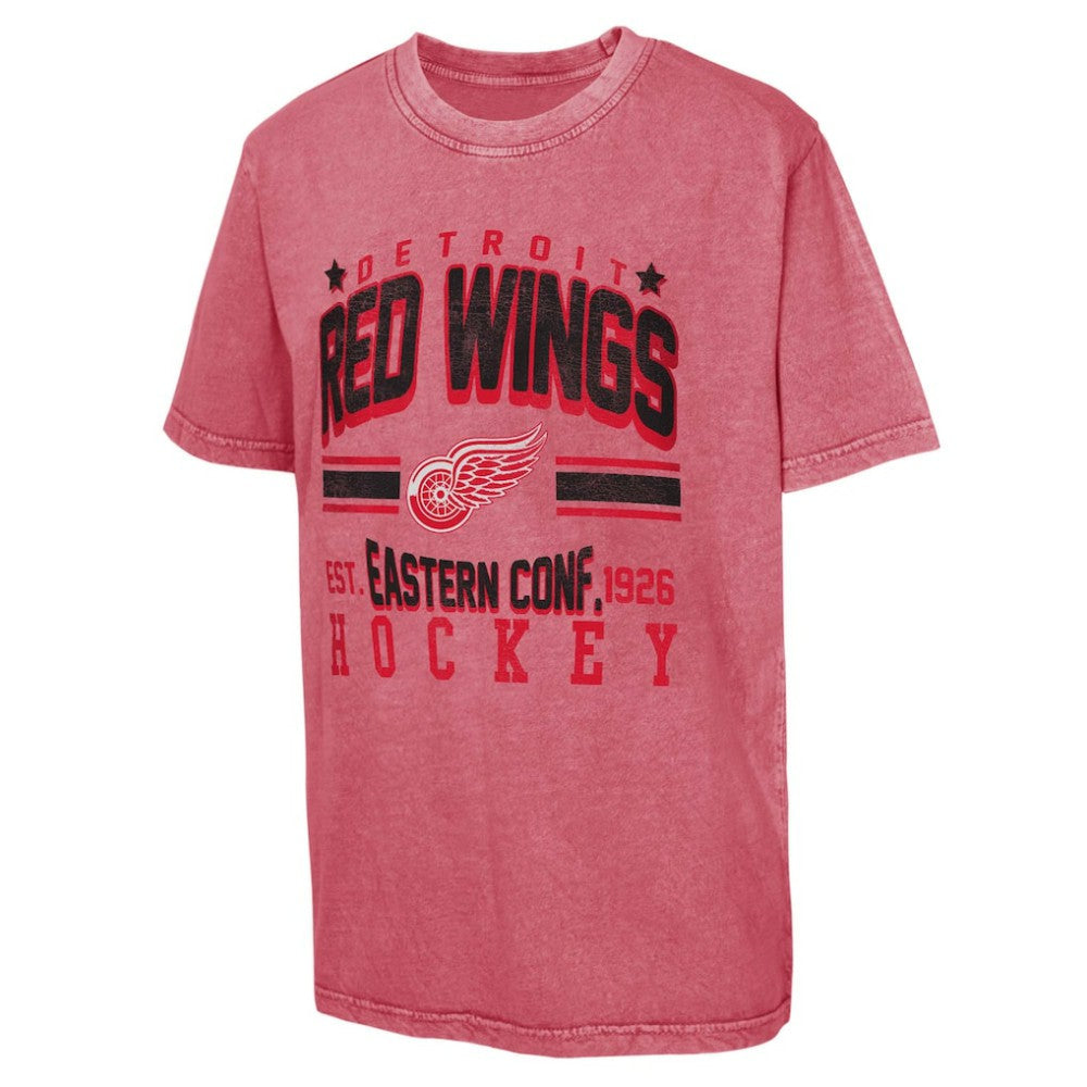 Detroit Red Wings Youth Sure Short T-Shirt - Red - NHL