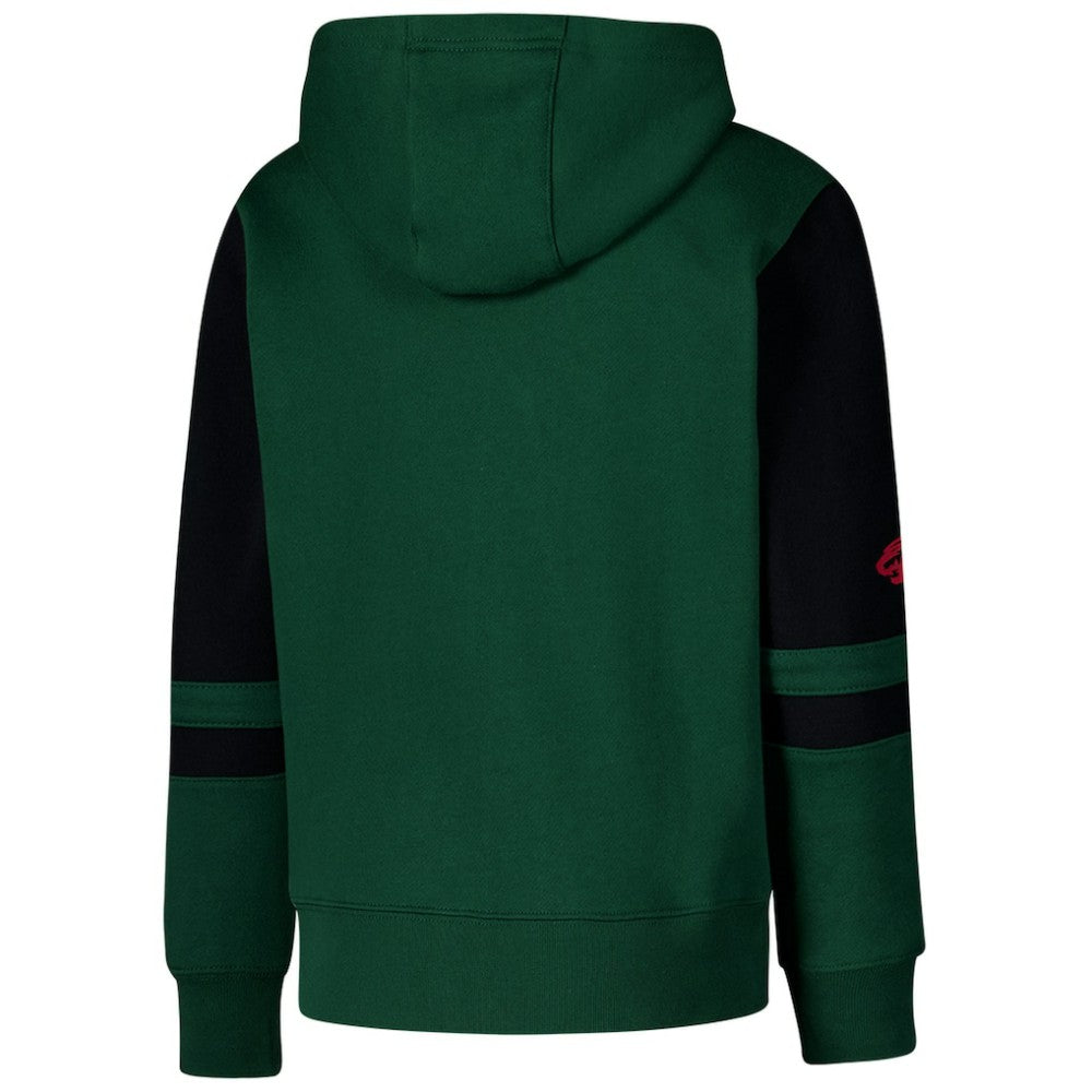 Minnesota Wild Youth Face Off Full-Zip Hoodie - Green - NHL